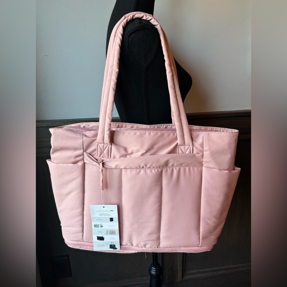 Wandering Nature Travel puffer soft computer Tote Bag - Picture 4 of 8